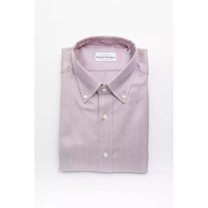 Robert Friedman Red Cotton Men's Men's Shirt